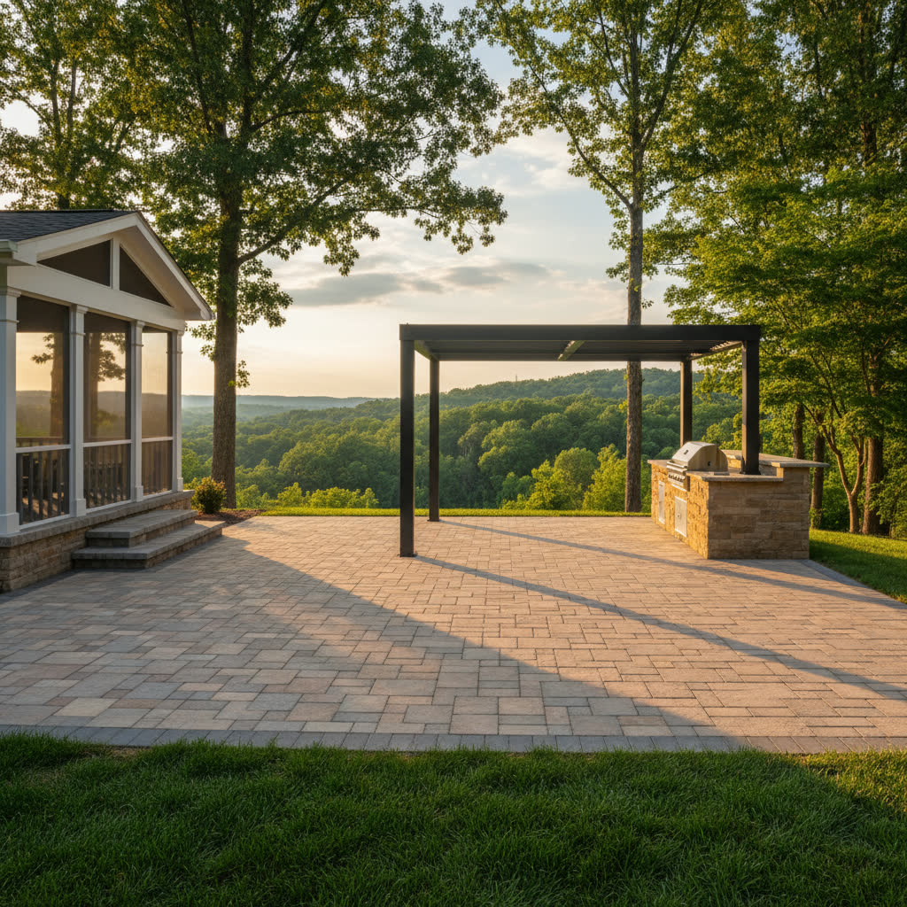 Paver Patio Installation in Knoxville, TN: Why the Base Matters More Than the Stone You Pick