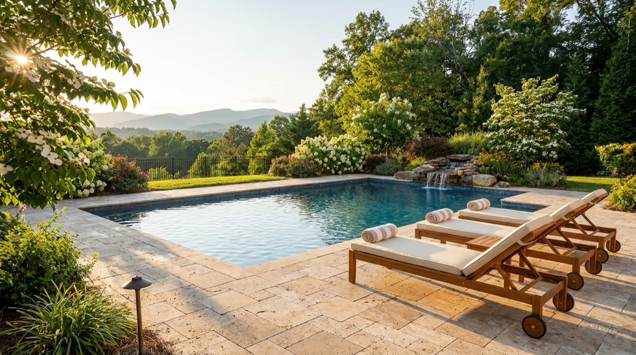 The Best Pool Deck Material for Bare Feet: Heat and Slip Compared