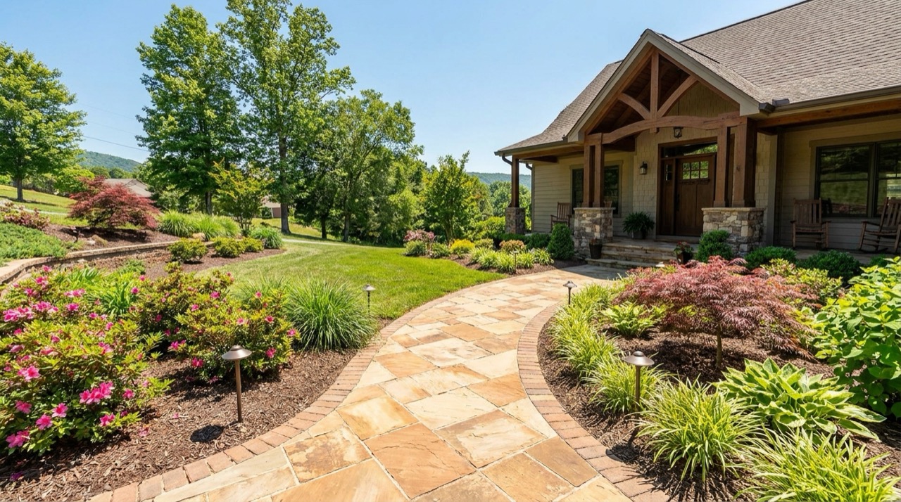 Walkway Ideas, Materials, and Cost for East Tennessee Homes
