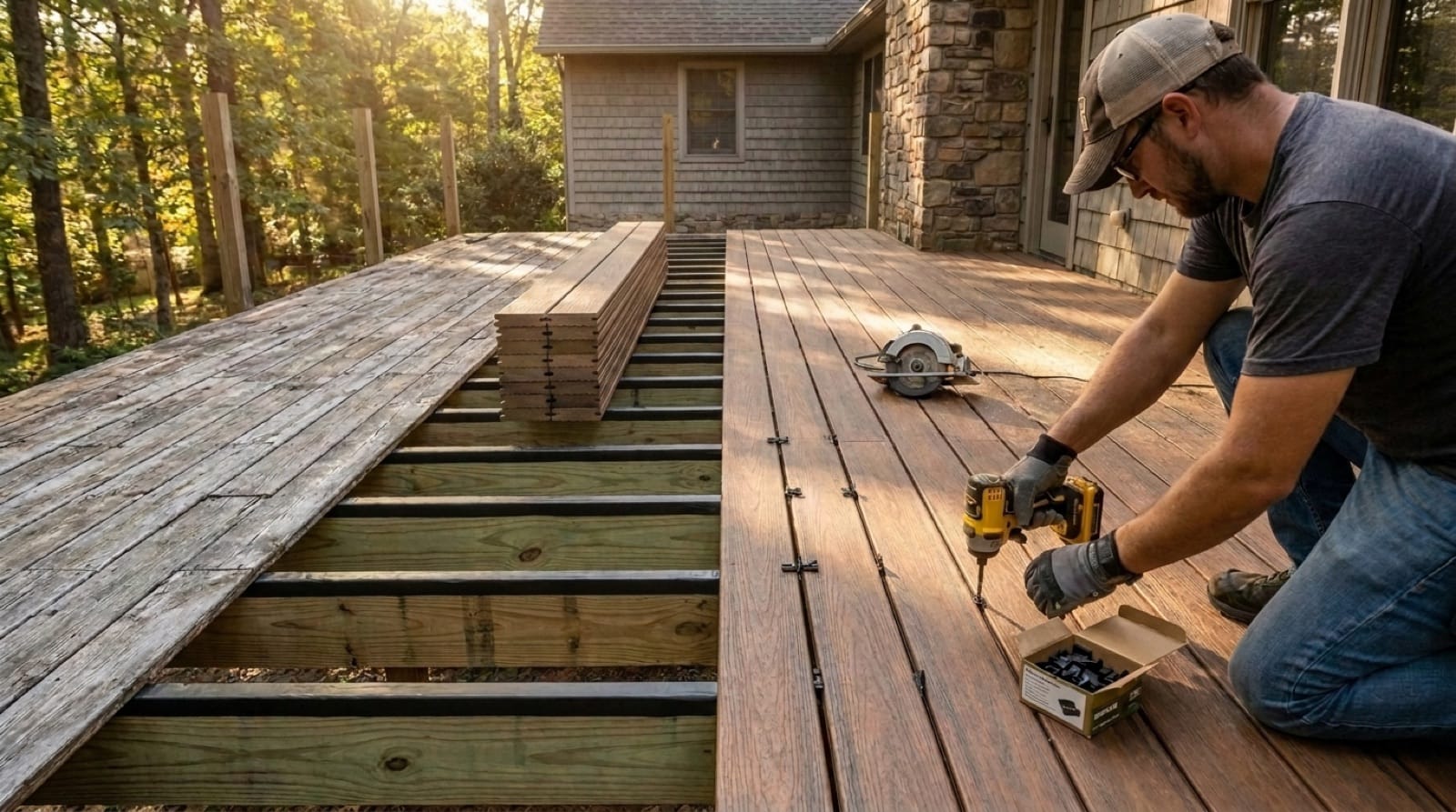 Deck Renovation & Resurfacing by Morales Outdoor Living in Knoxville and East Tennessee