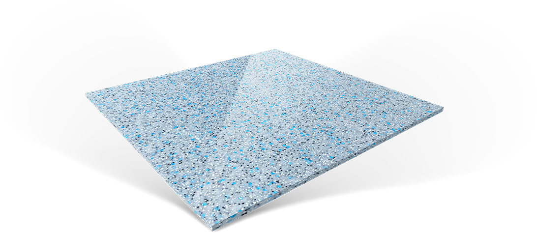 Ice Silver gelcoat pool color