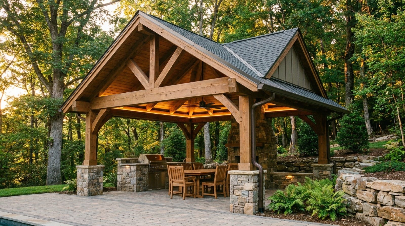 Custom Pavilions & Outdoor Structures by Morales Outdoor Living in Knoxville and East Tennessee