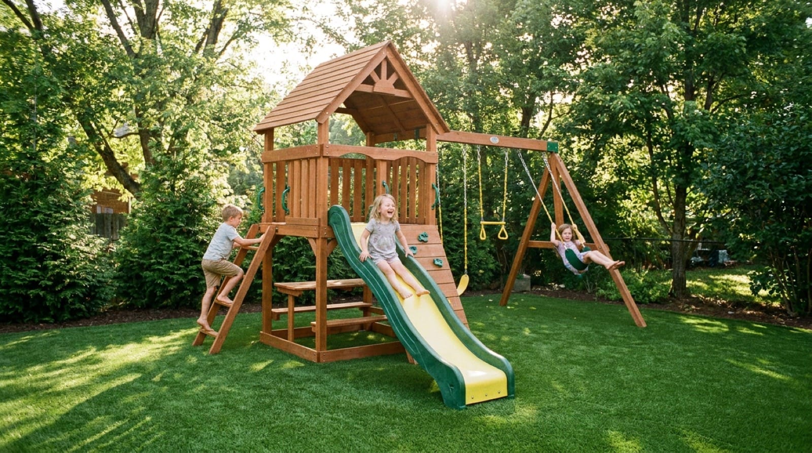 Playground Turf & Safety Surfacing by Morales Outdoor Living in Knoxville and East Tennessee