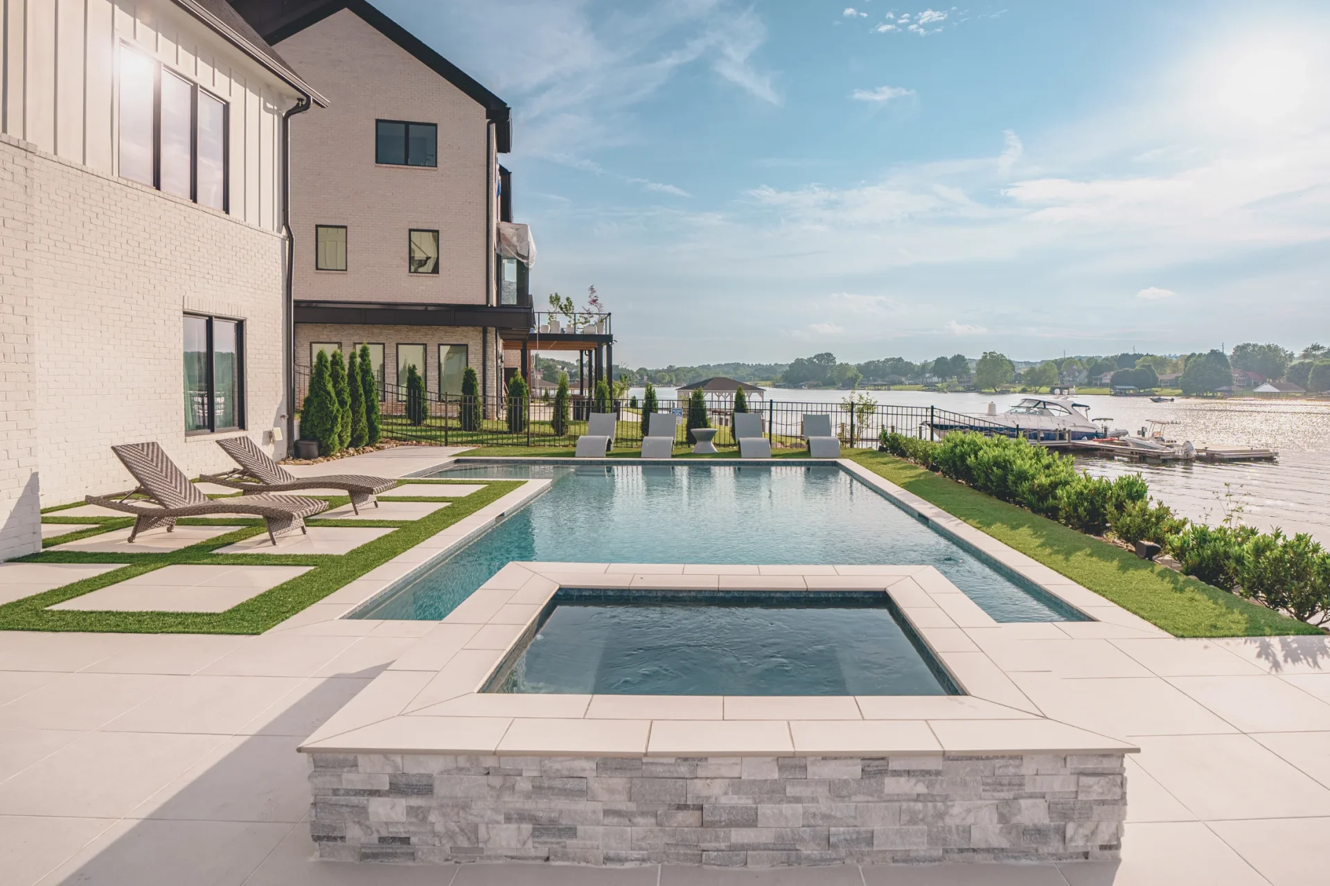 The Lakeside Rebuild, Pool Renovation in Knoxville, TN - photo 3