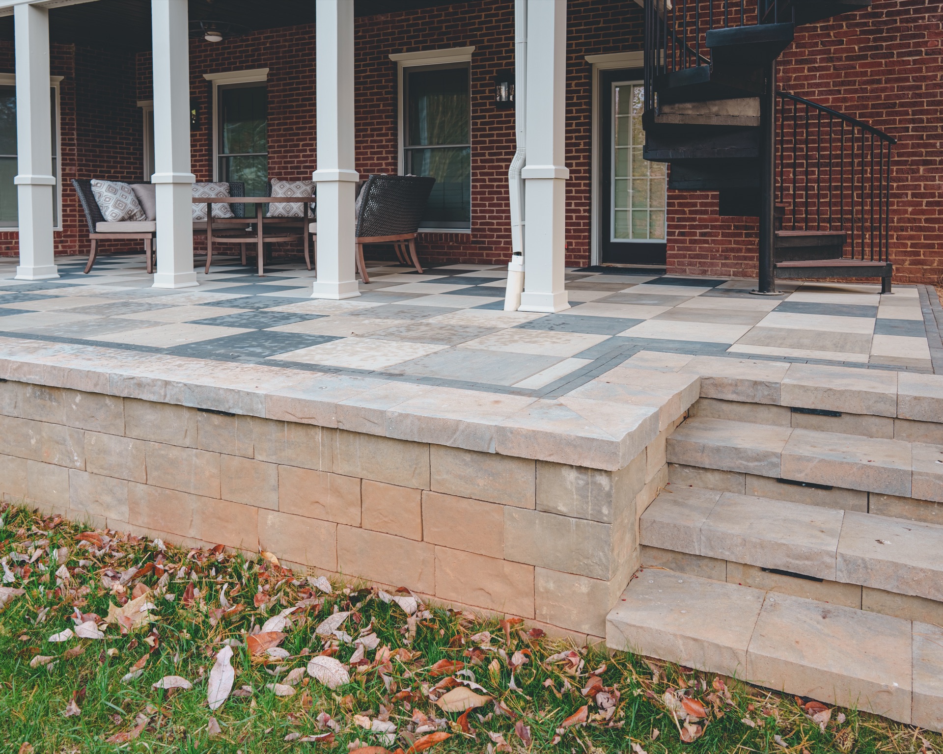 The Checkerboard, Major Hardscape Renovation in East Tennessee - photo 9