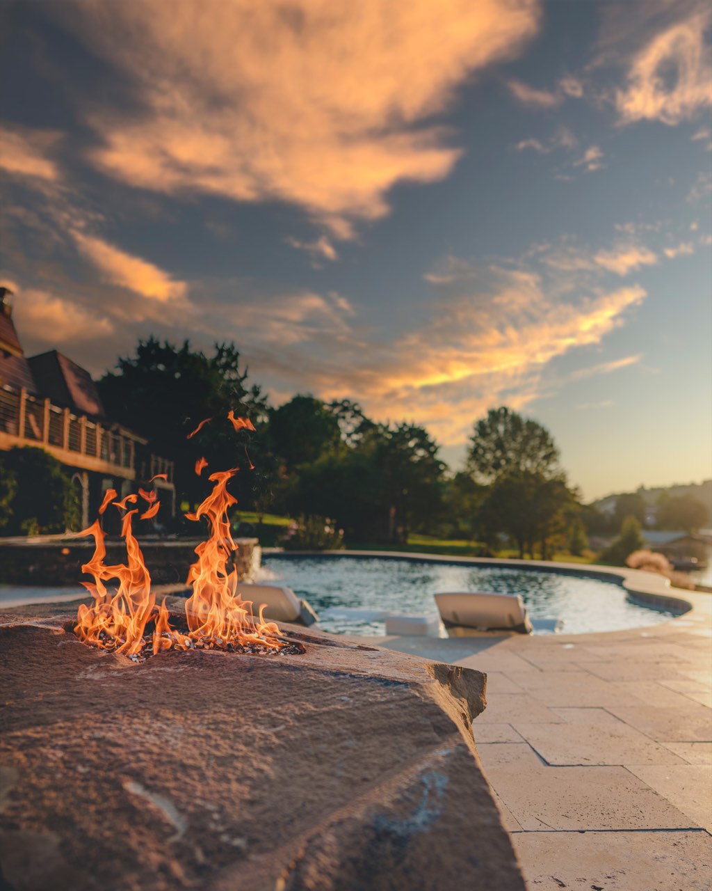 The Jumping Rock, Hardscape on a New Pool in East Tennessee - photo 3