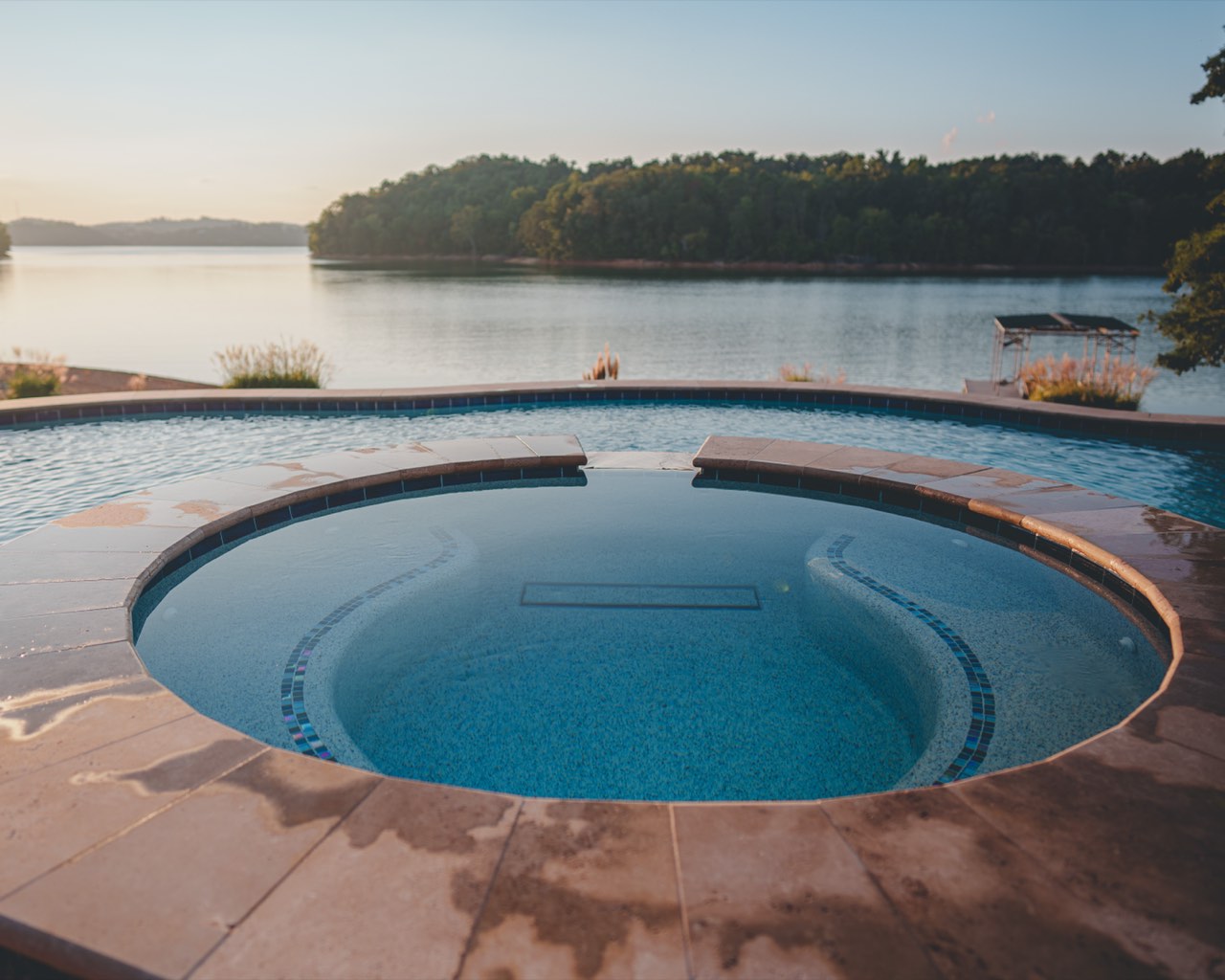 The Jumping Rock, Hardscape on a New Pool in East Tennessee - photo 6